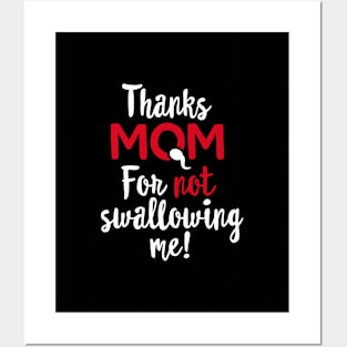 Funny mother's day gift best mom I love my mom Posters and Art